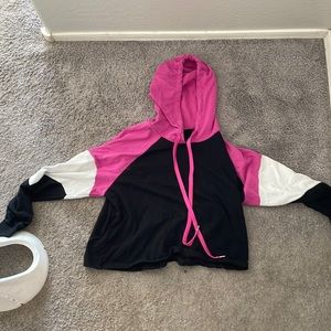 Cropped hoodie